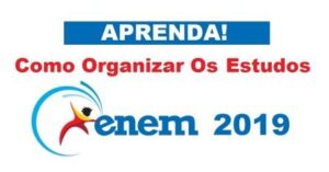 Como organizar os estudos para o Enem