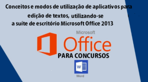 Conceitos e modos de utilização de aplicativos para edição de textos
