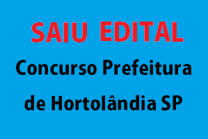 Concurso Prefeitura de Hortolândia SP