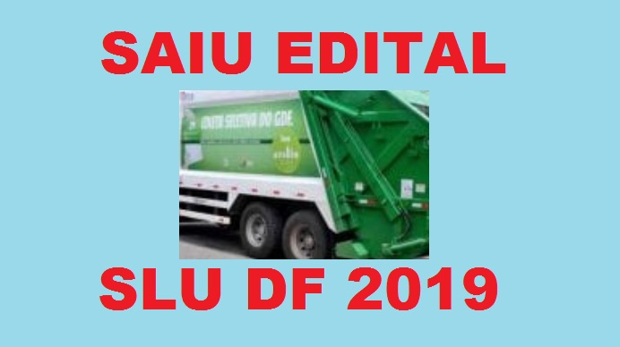 Concurso SLU DF 2019
