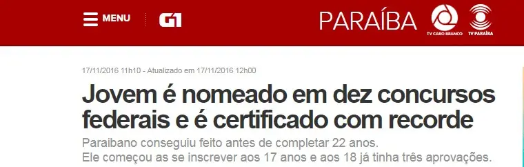 Guia Prático do Kalebe Dionísio G1