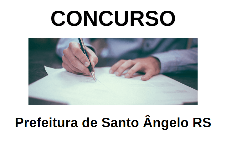 Concurso Prefeitura de Santo Ângelo RS