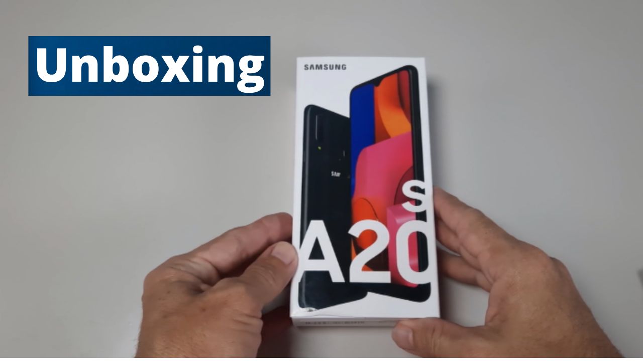 Galaxy A20s Unboxing