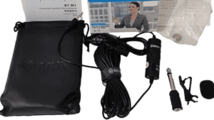 Microfone de lapela boya by-m1 é BOM