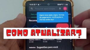 Como atualizar a Play Store