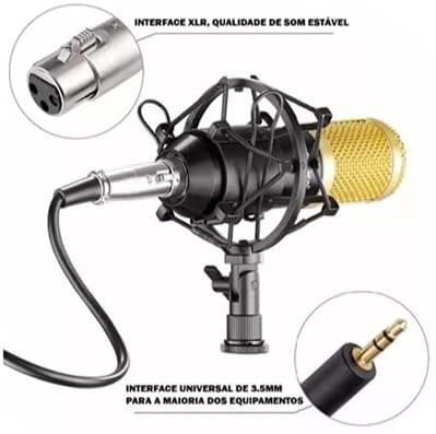  Microfone Estúdio BM800