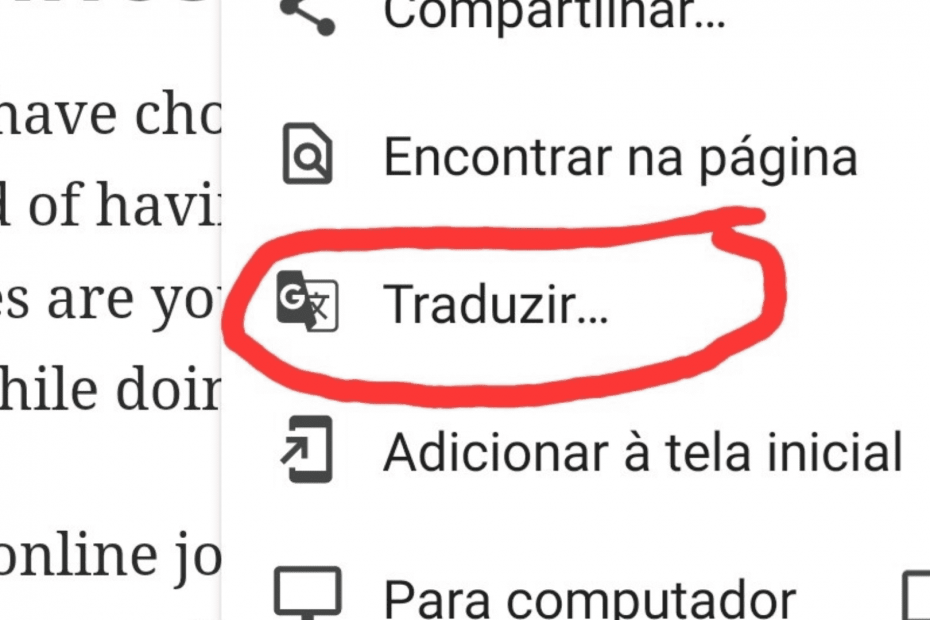 Como traduzir uma página no Chrome automaticamente