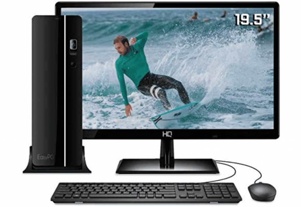 Computador Desktop Completo EasyPC Compact C10 Intel Core i5 8GB HD 500GB Monitor 19.5" LED HDMI mouse e teclado