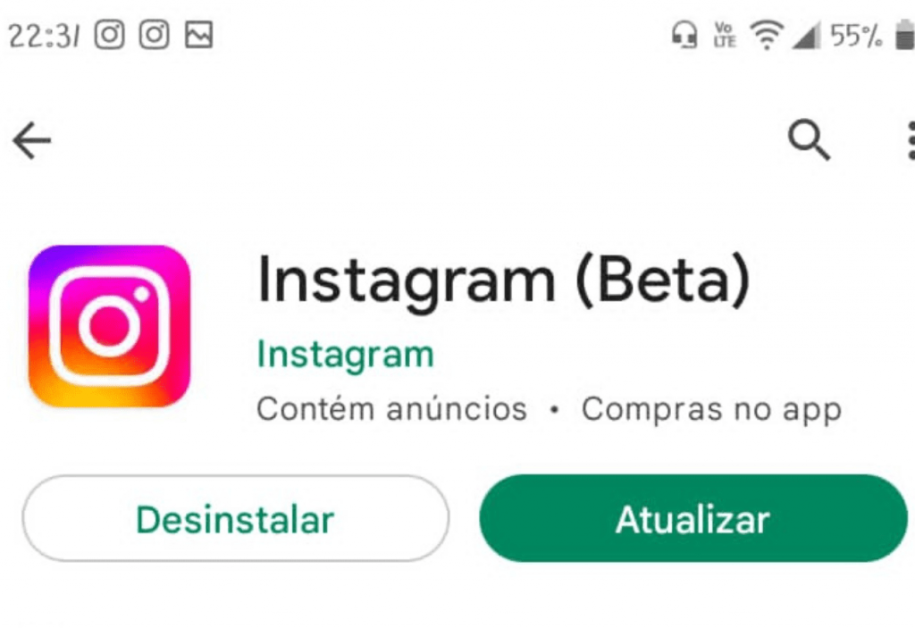 Como atualizar o instagram no Android e IOS