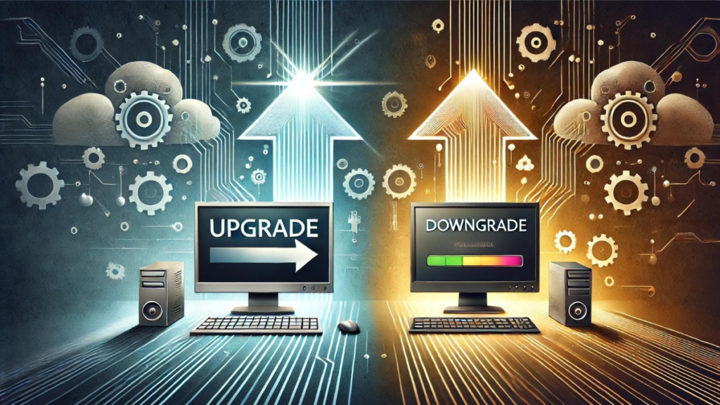 Upgrade e Downgrade