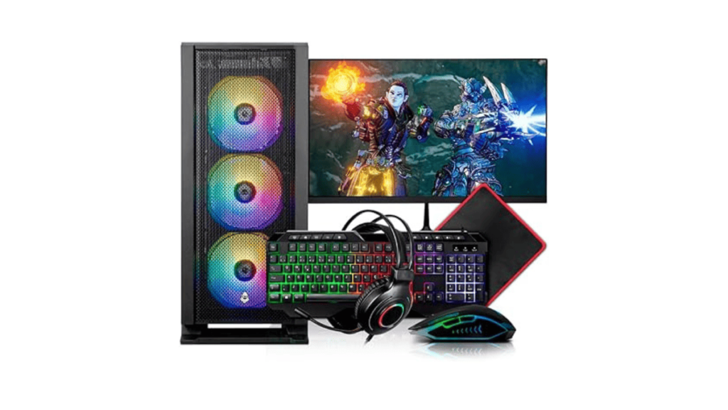 PC Gamer Completo Mancer, Intel Core i5 8ª Geração, 16GB RAM, SSD 480GB
