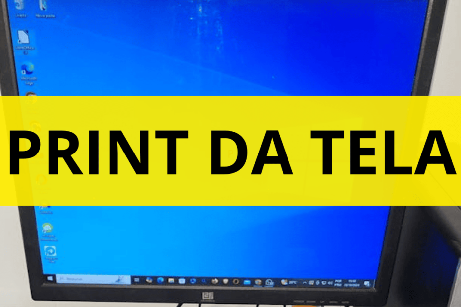 como tirar print no PC e no notebook